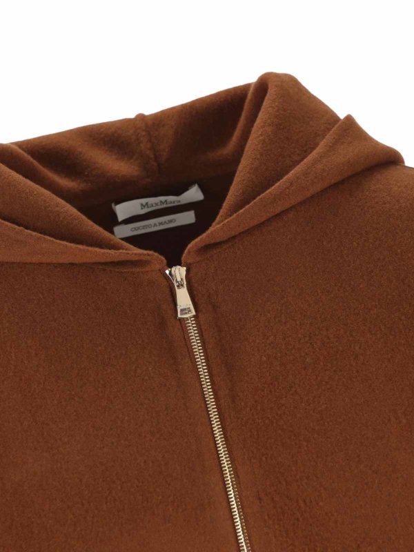 The Best Shops Max Mara: Sweatshirts und Pullover - Sweatshirt - Braun