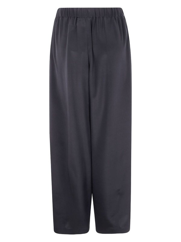 Max Mara: casual trousers online - Comfort Pants In Stretch Crepe De Chine