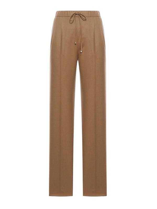 Max Mara: Casual Hosen - Casual Hose - Braun