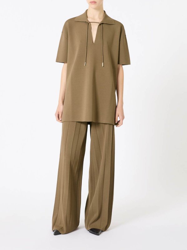 Max Mara: カジュアルトラウザー online - カジュアルパンツ - ブラウン