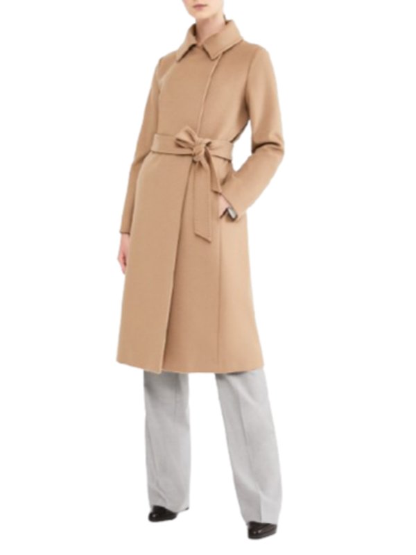 MAX MARA STUDIO: Abrigos semilargos online - Abrigo Midi - Camel