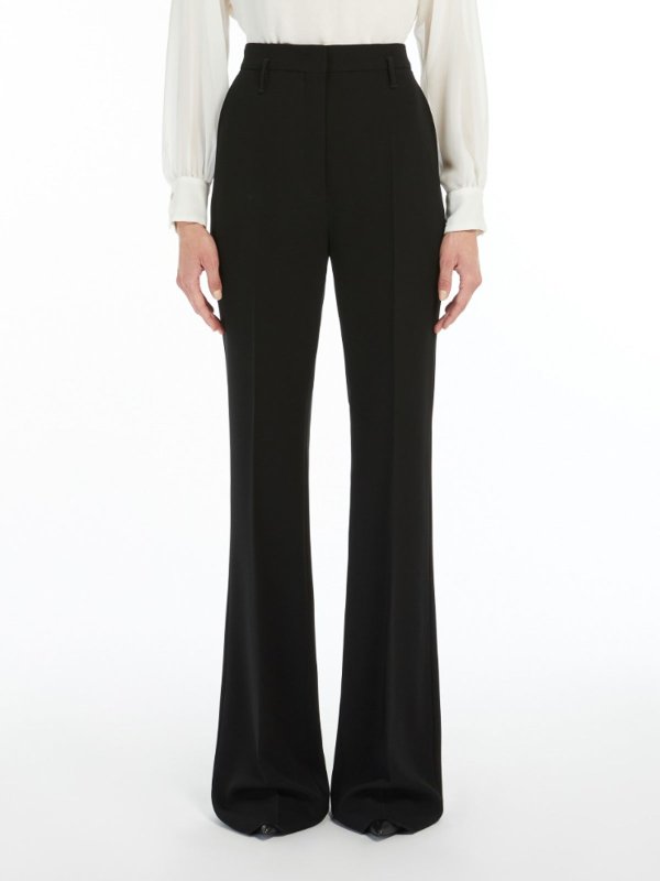 The Best Shops MAX MARA STUDIO: ベルボトムジーンズ - フレアジーンズ - 黒