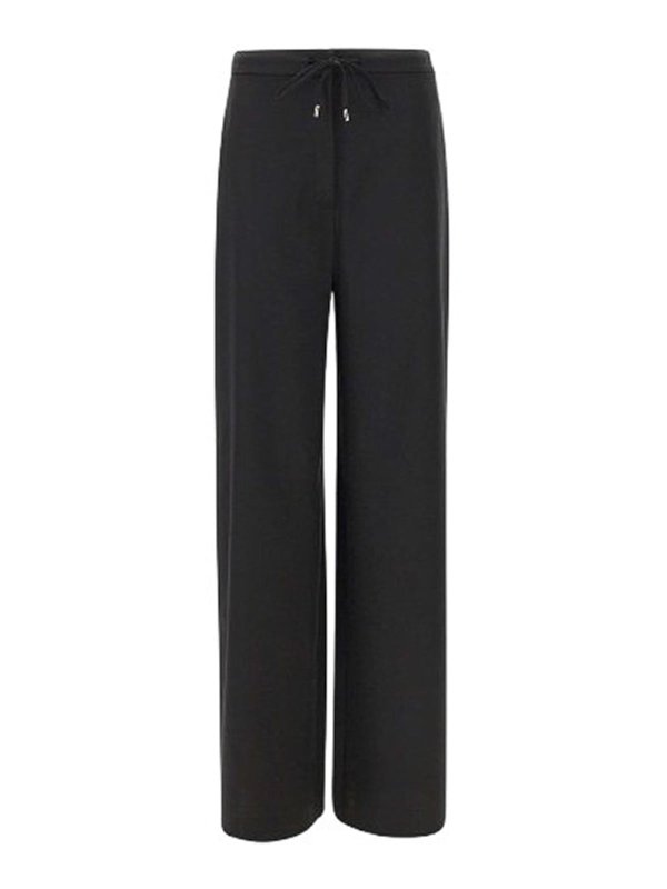 MAX MARA STUDIO: casual trousers - Berard Wool Drawstring Trousers By