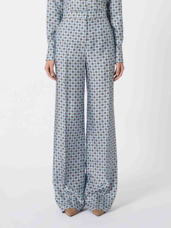 The Best Shops MAX MARA STUDIO: casual trousers - Fauna Straight-Leg Trousers
