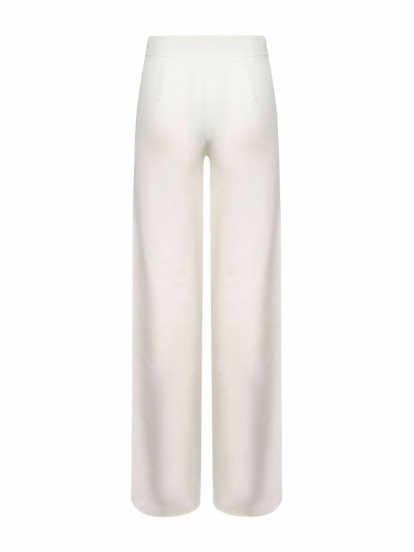 MAX MARA STUDIO: casual trousers online - Marzia Trousers In Viscose Yarn By