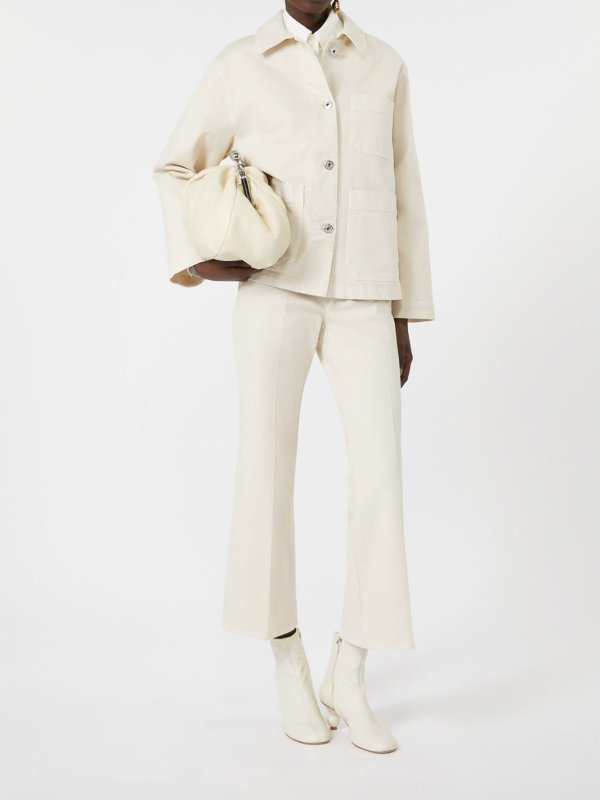 WEEKEND MAX MARA: casual jackets online - Classe Straight-Fit Cotton Bull Jacket