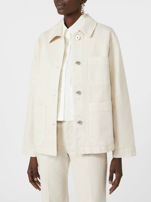 Classe Straight-Fit Cotton Bull Jacket shop online: WEEKEND MAX MARA