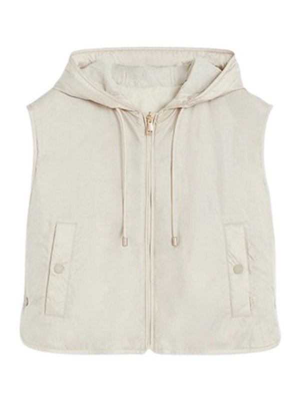 WEEKEND MAX MARA: vests - Reversible Water-Repellent Canvas Vest