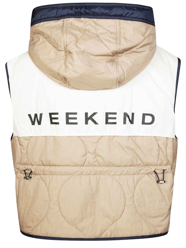 The Best Shops WEEKEND MAX MARA: vests - Reversible Water-Repellent Canvas Vest