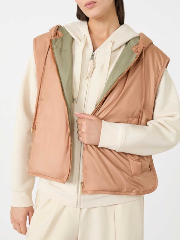WEEKEND MAX MARA buy online Reversible Water-Repellent Canvas Vest