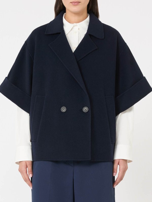 The Best Shops WEEKEND MAX MARA: short coats - Short  Wool Coat By Weekend Max Mara