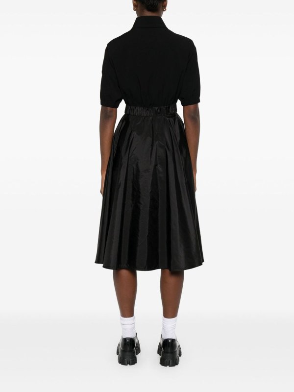 The Best Shops MONCLER: Vestidos media pierna - Vestido Midi - Negro