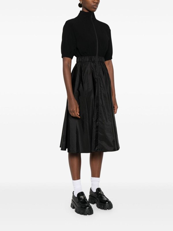 MONCLER buy online Vestido Midi - Negro