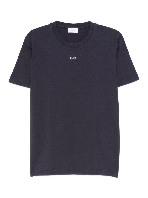 OFF-WHITE: crew necks - Off-White T-Shirt With Logo
