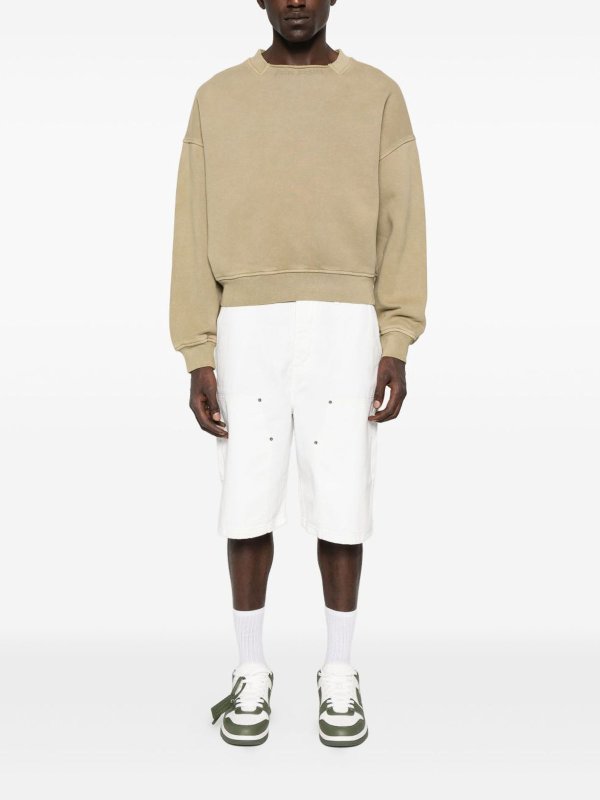 Palm Angels: Sweatshirts & Pulls online - Sweat-Shirts - Beige