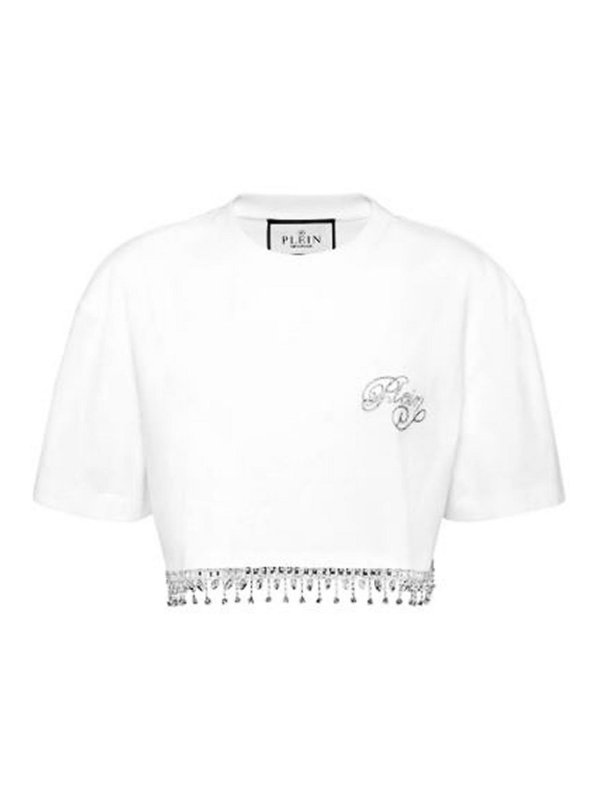 PHILIPP PLEIN: T-shirts - T-Shirt - Blanc