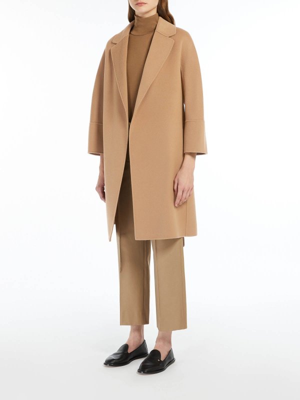 S MAX MARA: Kurze Mäntel online - Kurzer Mantel - Camel