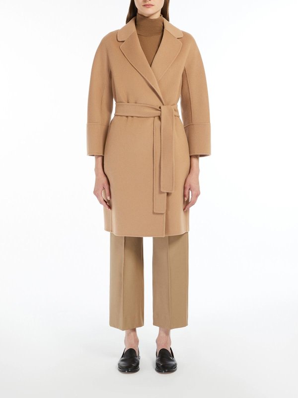 The Best Shops S MAX MARA: Kurze Mäntel - Kurzer Mantel - Camel