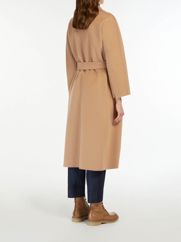 Wool Drap Midi Coat shop online: S MAX MARA
