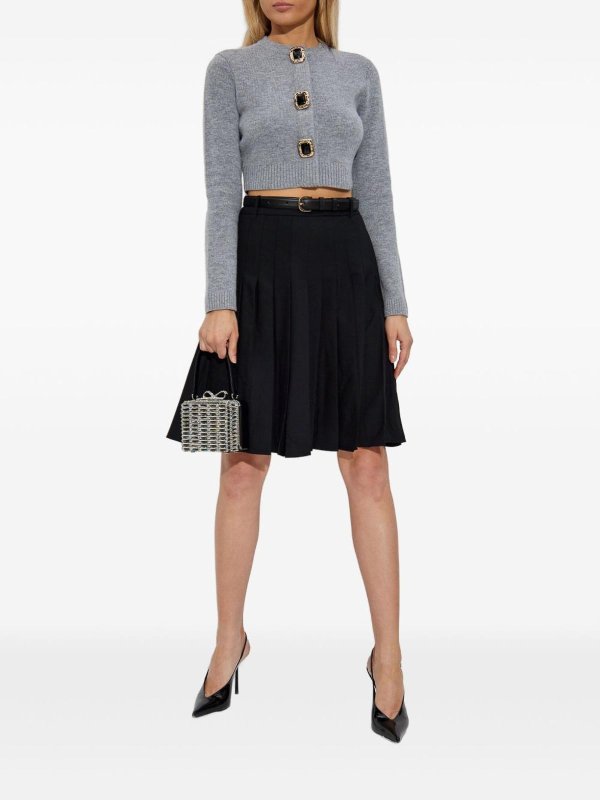 Self Portrait: ニーレングススカート＆ミディ丈 online - 膝丈/ミディスカート - 黒