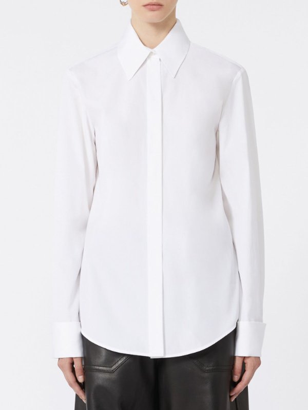 The Best Shops SPORTMAX: shirts - Poplin Shirt