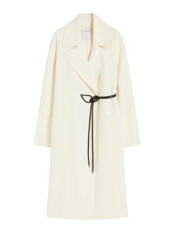 SPORTMAX: knee length coats - Abate Dressing Gown Coat