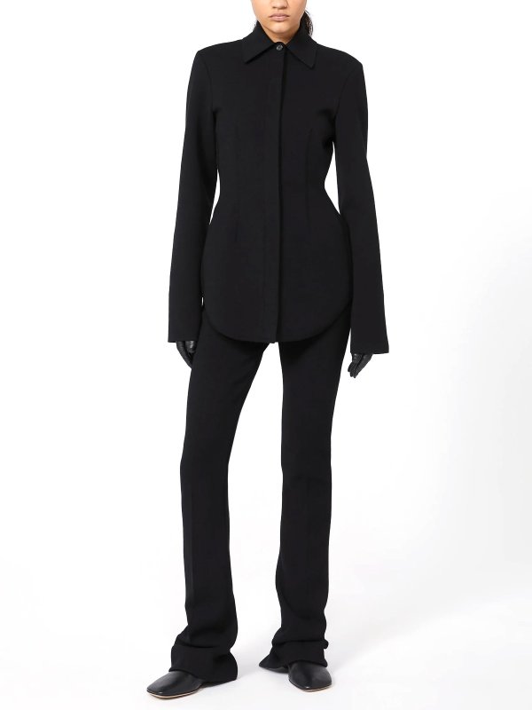 SPORTMAX: Camisas online - Camisa - Negro