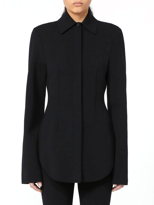 The Best Shops SPORTMAX: Camisas - Camisa - Negro