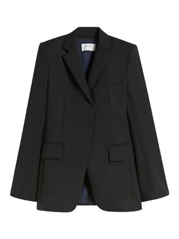 SPORTMAX: Chaquetas casual - Chaqueta Casual - Negro