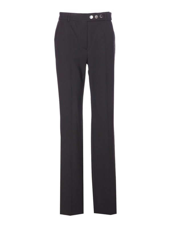 SPORTMAX: Pantalones de sastrerìa - Pantalones De Sastrería - Negro