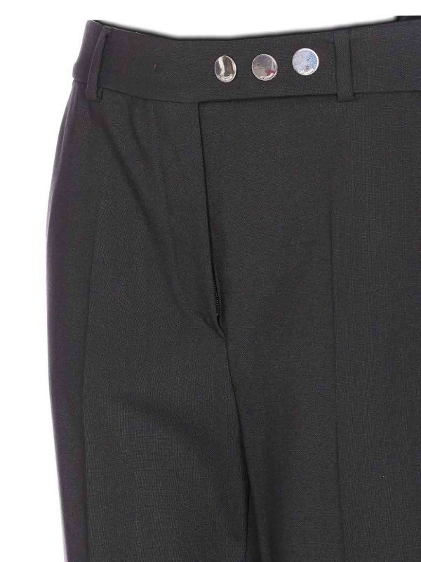 SPORTMAX: Pantalones de sastrerìa online - Pantalones De Sastrería - Negro