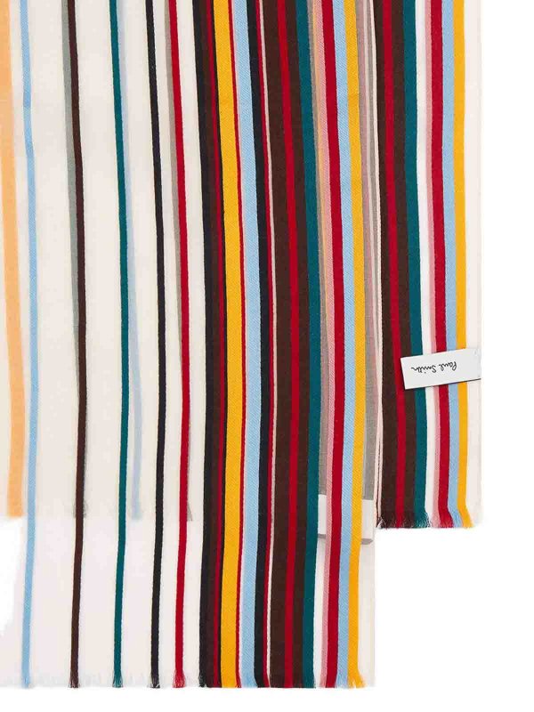 The Best Shops PAUL SMITH: scarves - Viscose And Silk Scarf