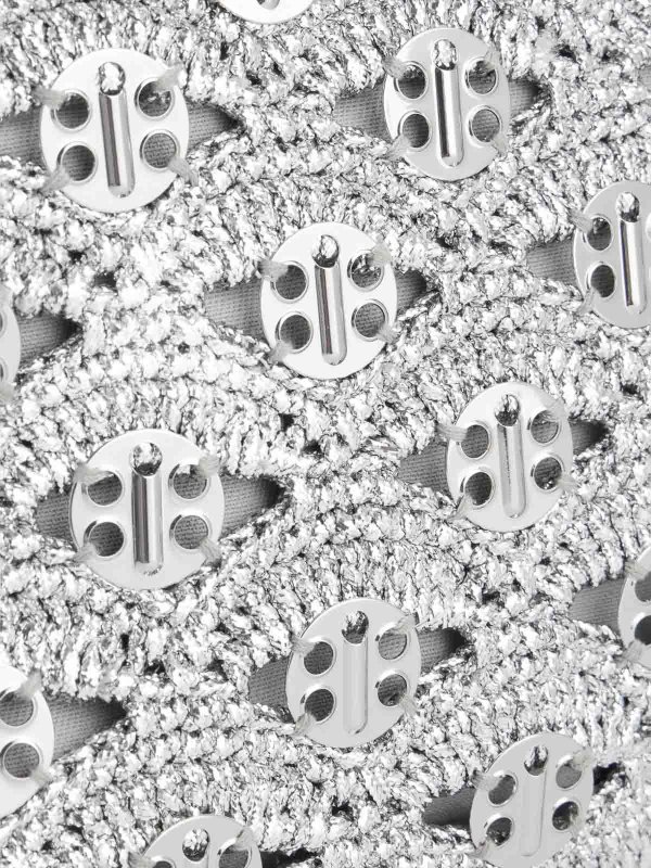 RABANNE: Clutch online - Pochette - Argent