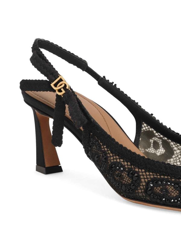 DOLCE & GABBANA: Sandalias online - Sandalias - Negro