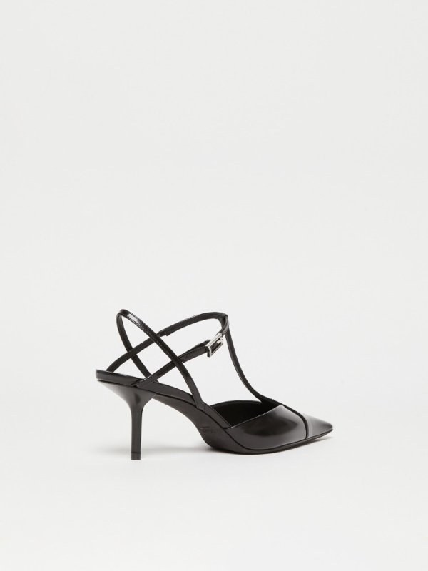 Slingback In Abraded Leather shop online: Max Mara