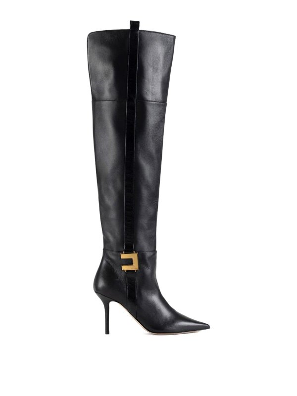 ELISABETTA FRANCHI: Stiefel - Stiefel - Schwarz