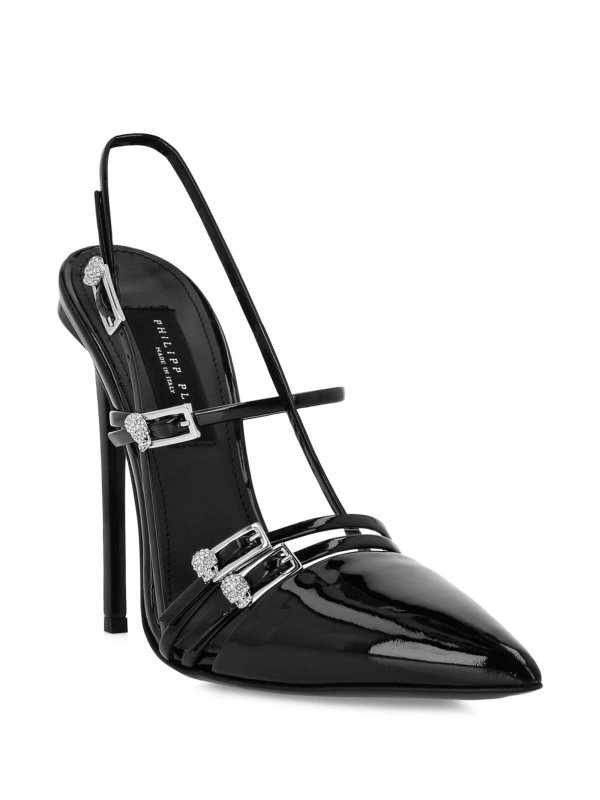 PHILIPP PLEIN: scarpe décolleté online - DÃ©colletÃ© Con cinturino posteriore e fibbia