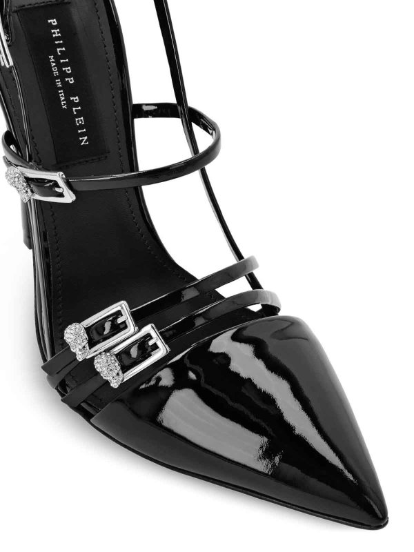 The Best Shops PHILIPP PLEIN: scarpe décolleté - DÃ©colletÃ© Con cinturino posteriore e fibbia