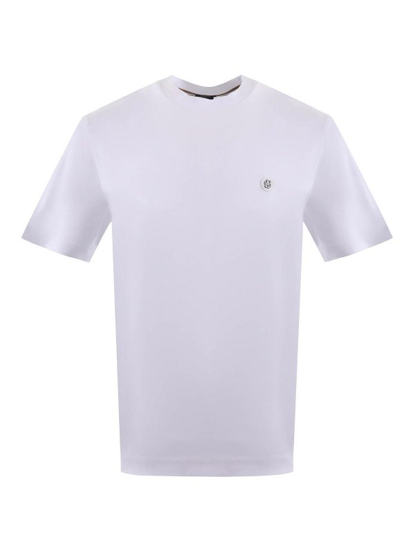 Hugo Boss: t-shirts - Cotton T-Shirt