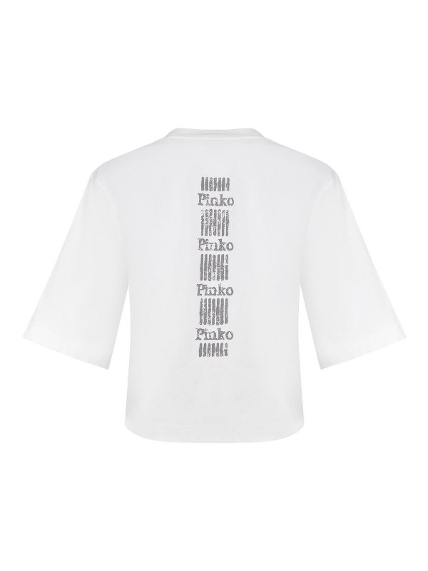 The Best Shops Pinko: t-shirts - T-Shirt Made Of  Cotton