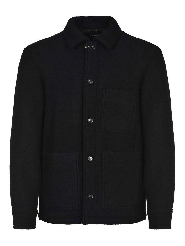 A.P.C.: shirts - Shirt Made Of Wool