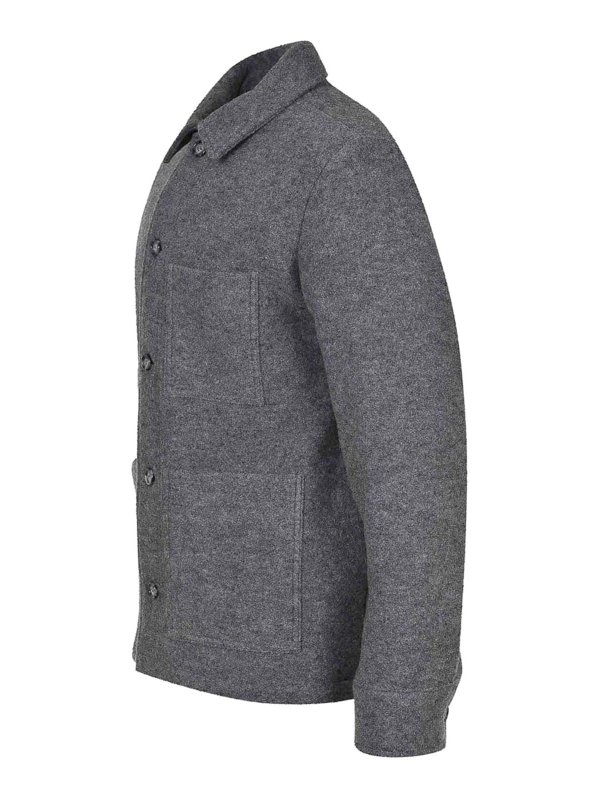A.P.C.: Camisas online - Camisa - Gris