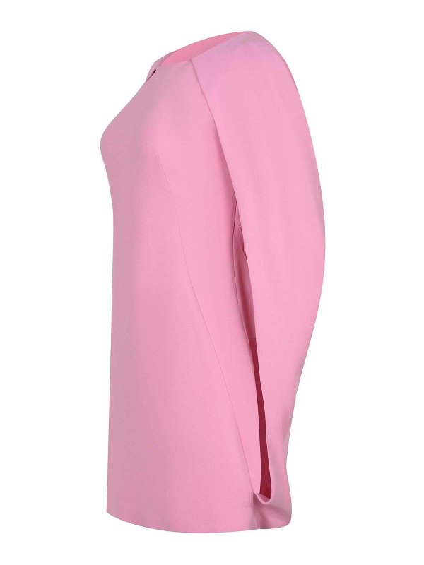 ALBERTA FERRETTI: ニーレングスドレス online - 膝丈ドレス - ヌードカラー