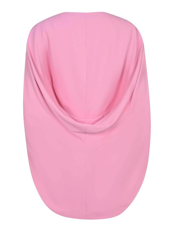 The Best Shops ALBERTA FERRETTI: ニーレングスドレス - 膝丈ドレス - ヌードカラー