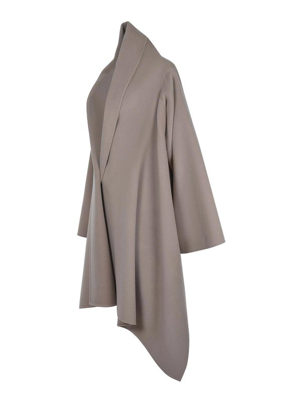 ALBERTA FERRETTI: Capes &  Ponchos online - Coat Made Of A Wool And Cashmere Blend