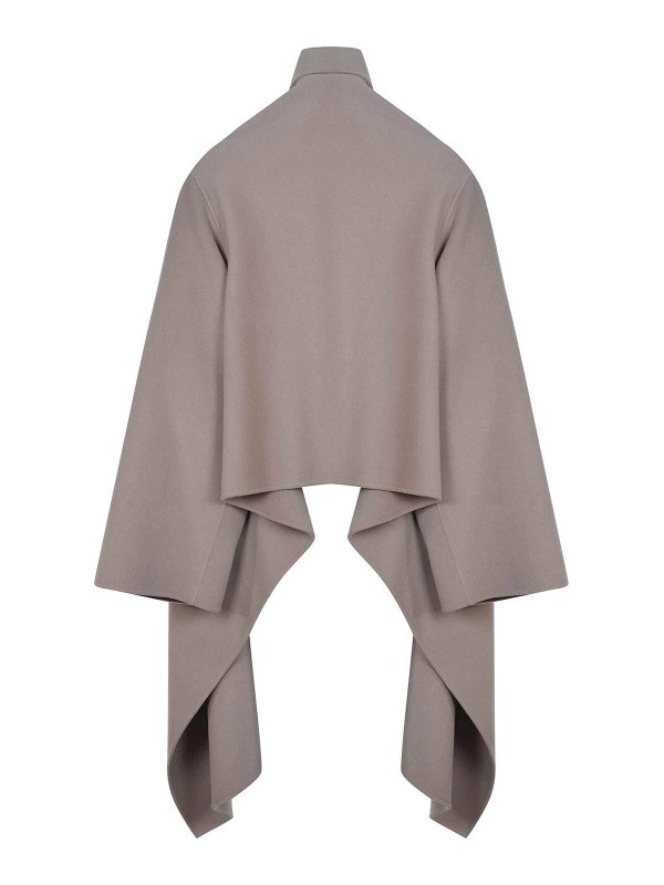 The Best Shops ALBERTA FERRETTI: Capes &  Ponchos - Coat Made Of A Wool And Cashmere Blend