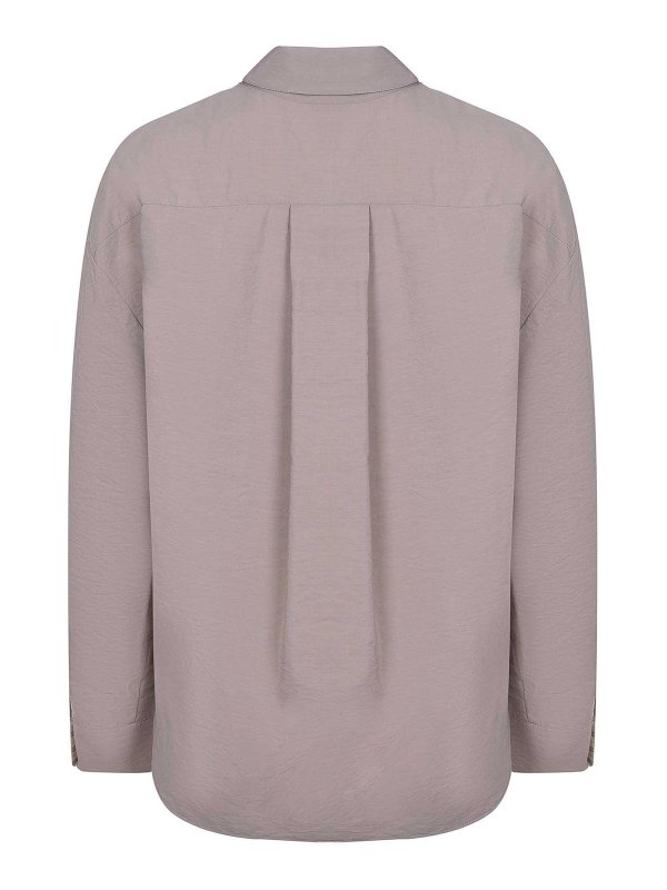 The Best Shops ALYSI: shirts - Shirt Made Of  Silk