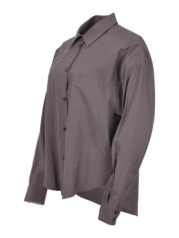 ALYSI: シャツ online - シャツ - ダークブラウン