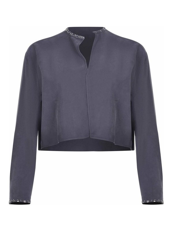 ALYSI: shirts - Shirt Made Of A Mix Of Viscose