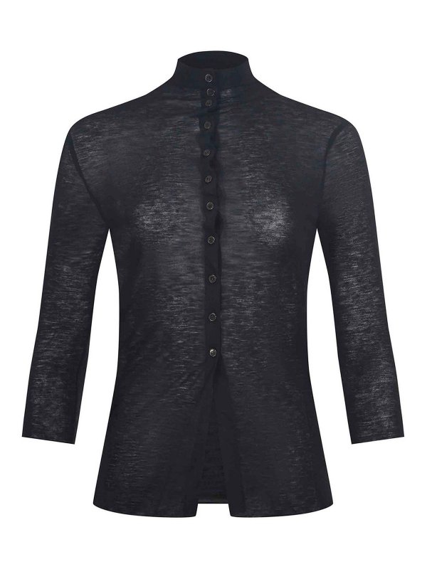 ALYSI: クルーネック - クルーネック - 黒